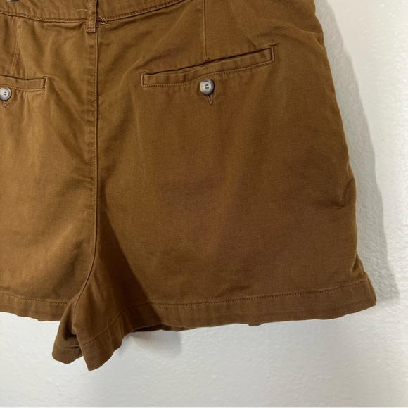 Free People Brown Tan Billie Chino Shorts - Picture 4 of 14